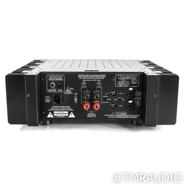 Bryston 4B ST Stereo Power Amplifier; "Back To The Future" Service