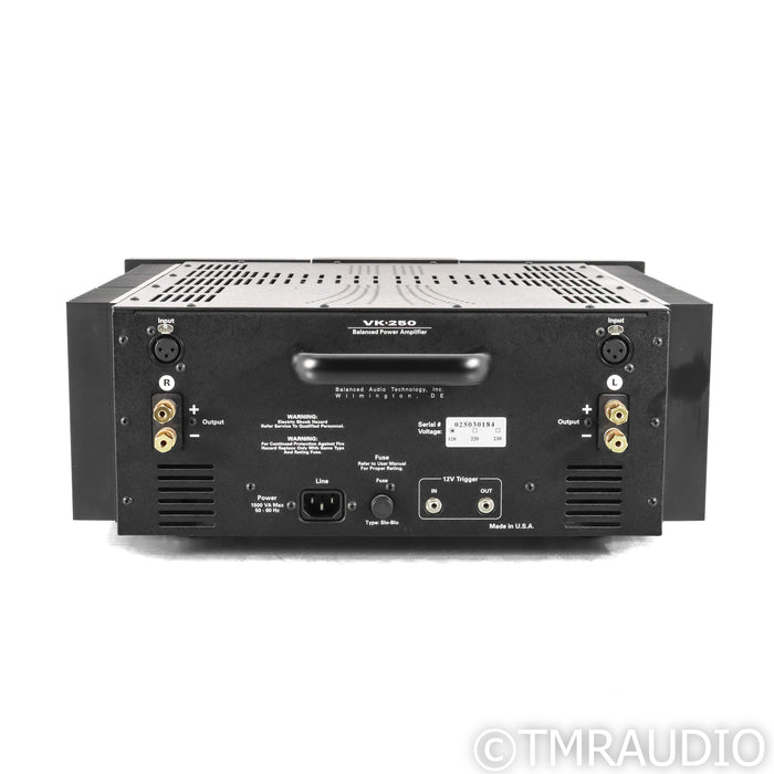 BAT VK-250SE Stereo Power Amplifier