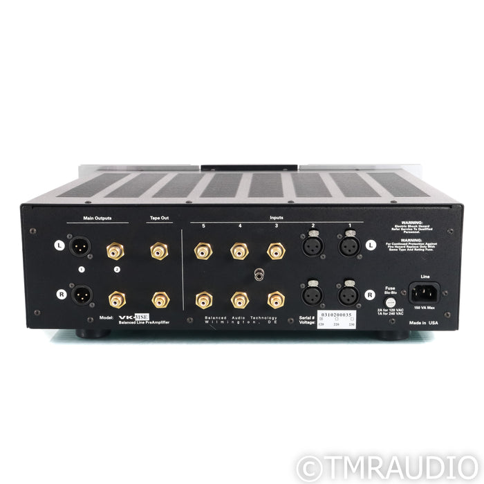 BAT VK-31SE Stereo Tube Preamplifier; Upgraded Caps