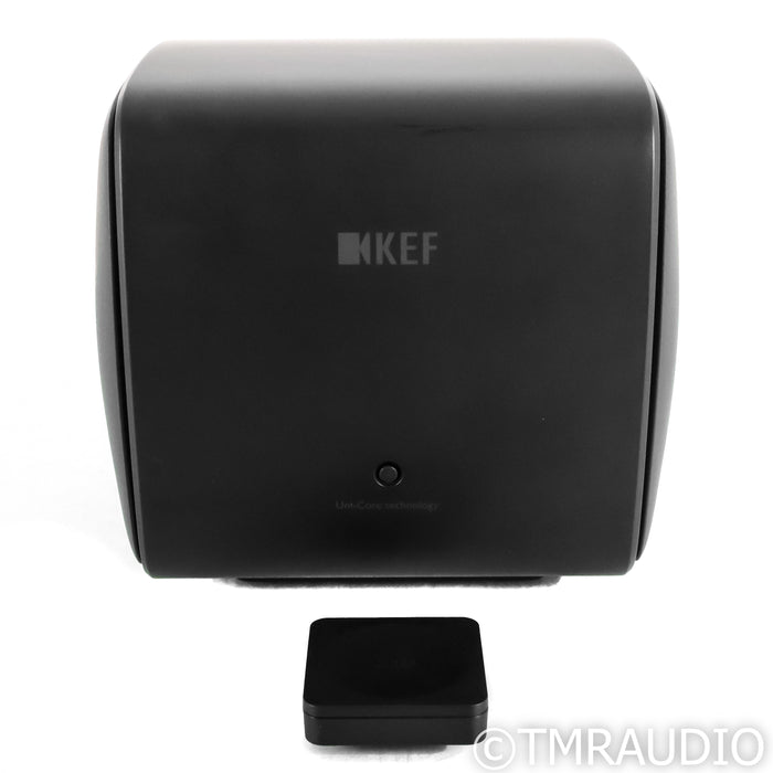 KEF KC62 Dual 6.5" Powered Subwoofer; Carbon Black; KW1 Wireless Adapter