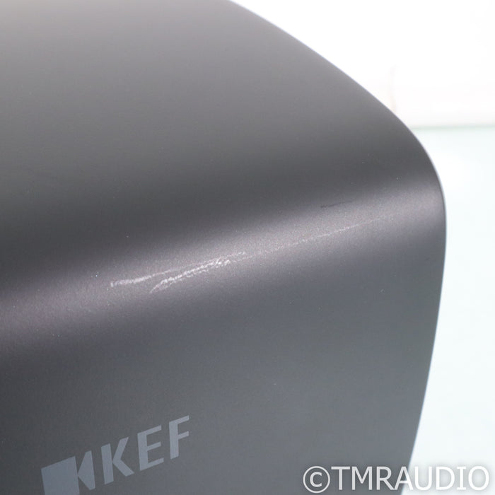 KEF KC62 Dual 6.5" Powered Subwoofer; Carbon Black; KW1 Wireless Adapter