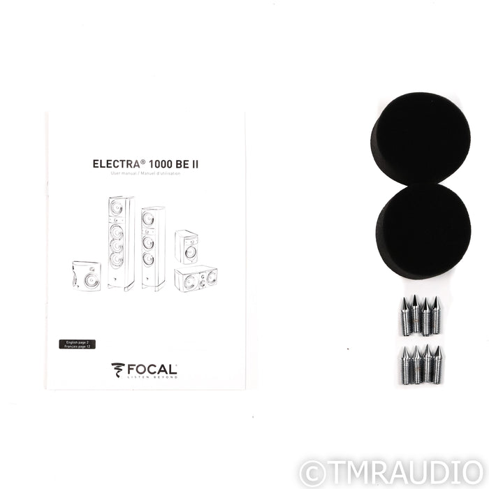 Focal Electra 1028 Be II Floorstanding Speakers; Ebene Pair