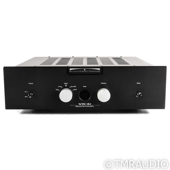 BAT VK-3i Balanced Stereo Tube Preamplifier; (No Remote)