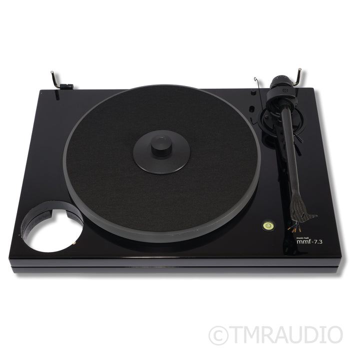 Music Hall mmf-7.3 Belt Drive Turntable; Black (No Cartridge)