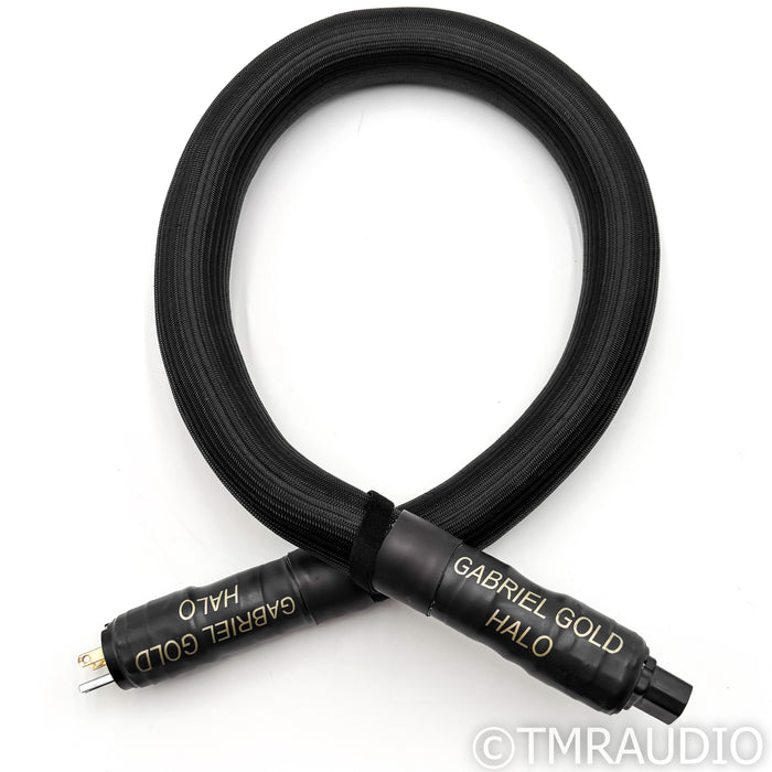 Gabriel Gold Halo Power Cable; 1m AC Cord