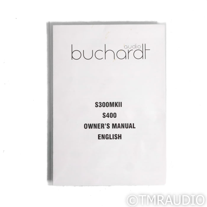 Buchardt Audio S400 Bookshelf Speakers; Black Pair