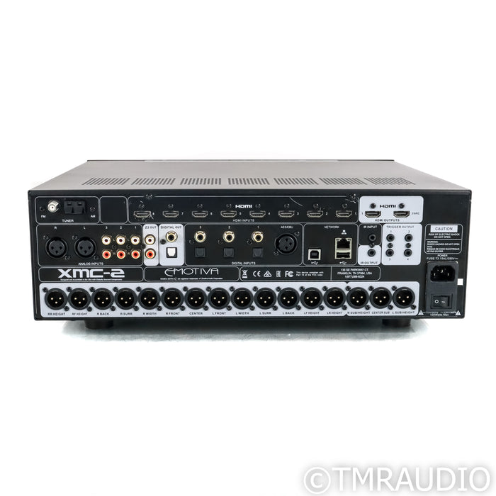 Emotiva XMC-2 16 Channel Home Theater Processor; 9.1.6 Dolby Atmos; DTS:X