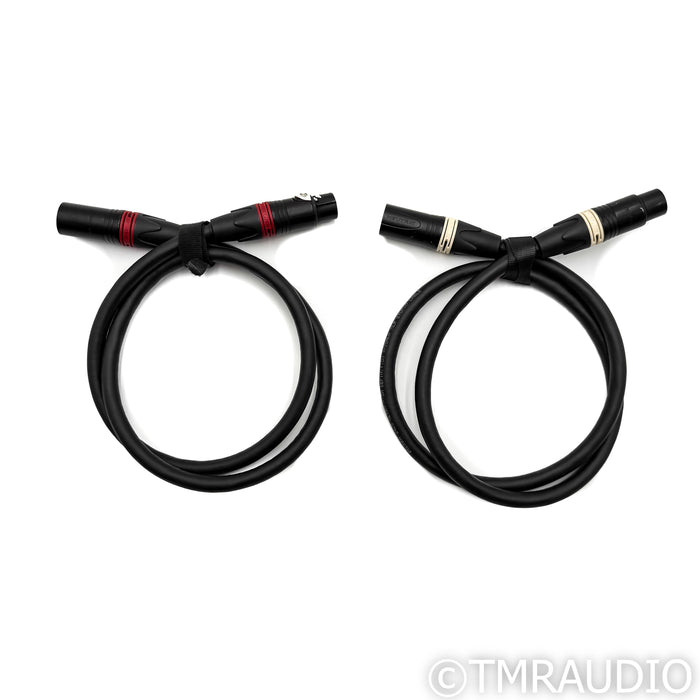 Iconoclast BAV XLR Cables; 3ft Pair Balanced Interconnects