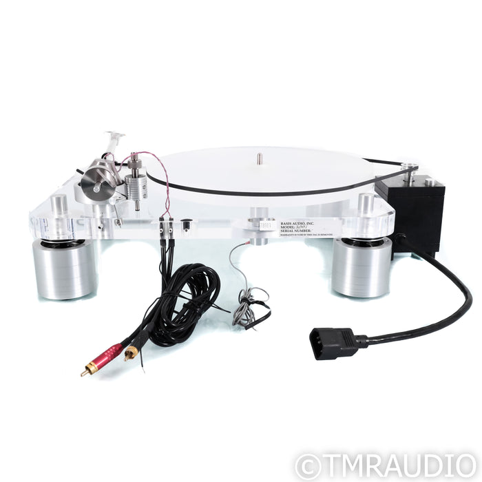 Basis Audio 2001 Signature Series Turntable; Vector 3 9" Tonearm (No Cartridge)