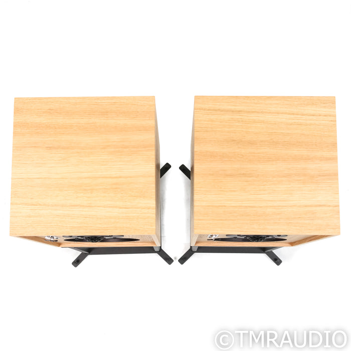 Graham Audio LS5/9 Bookshelf Speakers; Oak Pair w/ Stands