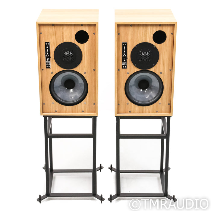 Graham Audio LS5/9 Bookshelf Speakers; Oak Pair w/ Stands
