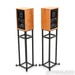 Graham Audio Chartwell LS3/5a Bookshelf Speakers; Cherry Pair w/ Stands