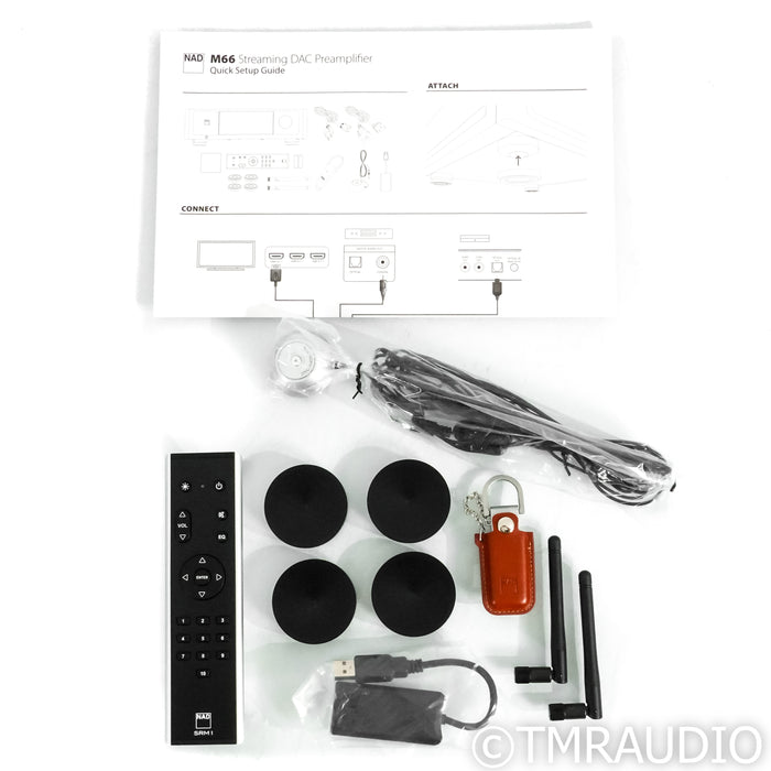 NAD Masters M66 Streaming Preamplifier; DAC; MM / MC Phono