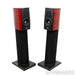 Sonus Faber Guarneri Evolution Bookshelf Speakers; Violin Red Pair w/ Stands
