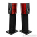 Sonus Faber Guarneri Evolution Bookshelf Speakers; Violin Red Pair w/ Stands