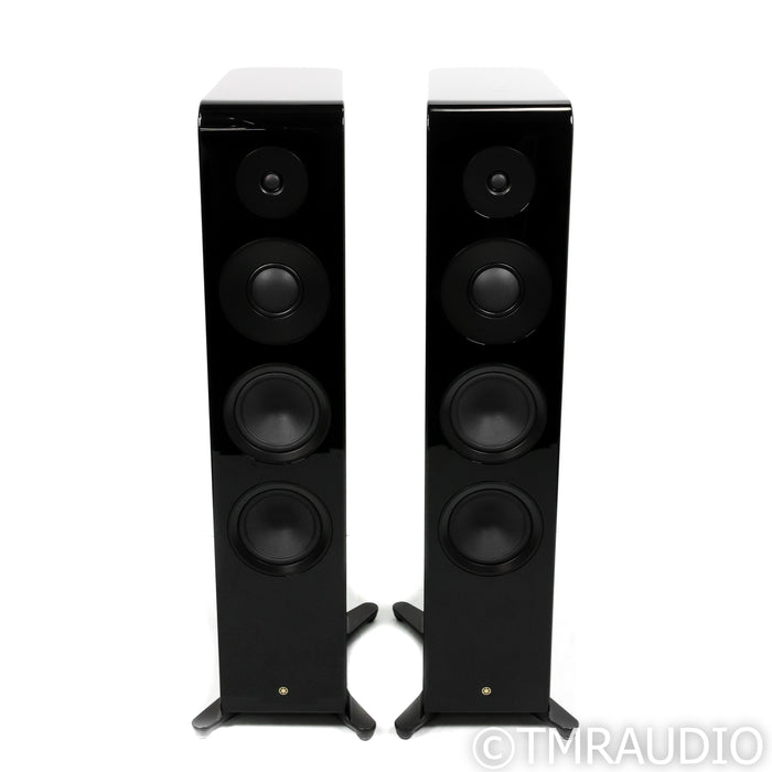 Yamaha NS-2000A Floorstanding Speakers; Piano Black Pair