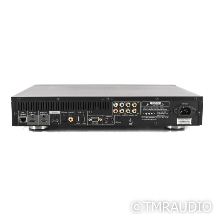 Oppo UDP-203 Universal Blu-ray Player; CD & SACD