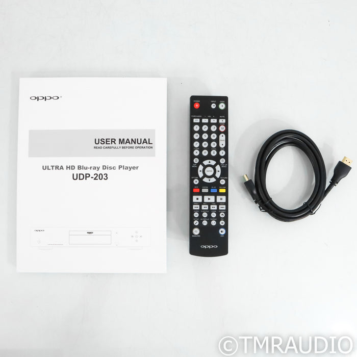 Oppo UDP-203 Universal Blu-ray Player; CD & SACD