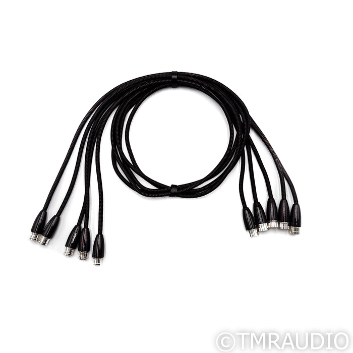 AudioQuest Mackenzie XLR Cables; 1.5m Set of Five Balanced Interconnects