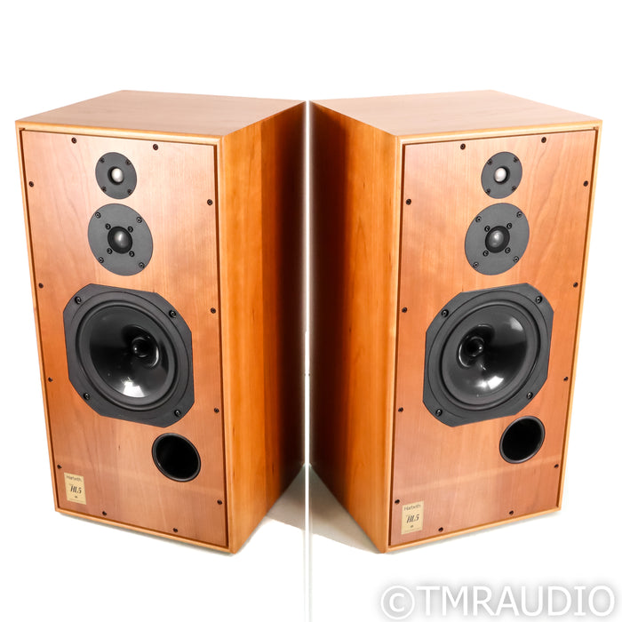 Harbeth Super HL5 Bookshelf Speakers; Cherry Pair