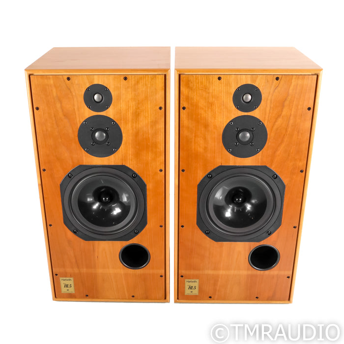 Harbeth Super HL5 Bookshelf Speakers; Cherry Pair