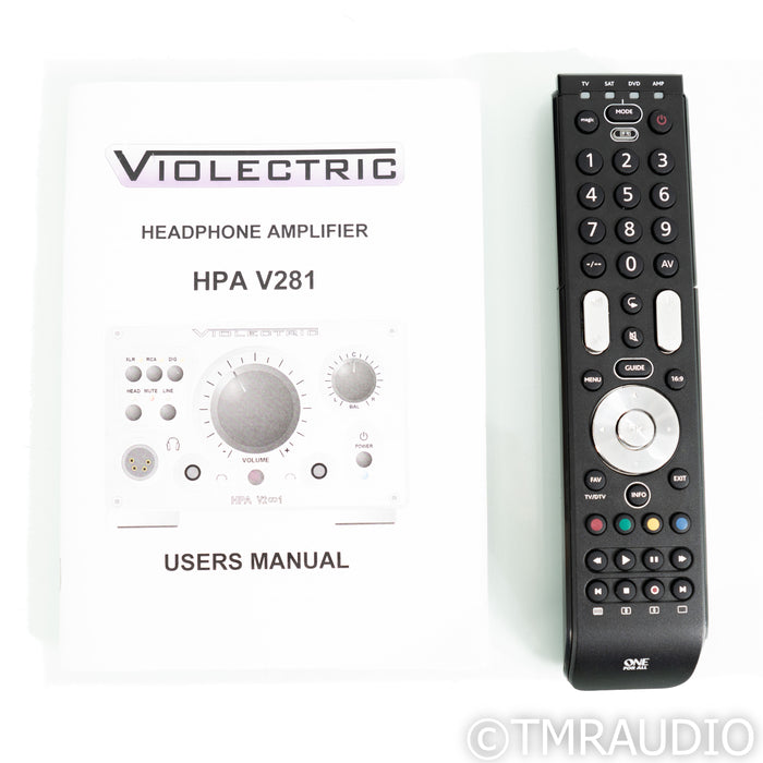 Violectric HPA V281 Headphone Amplifier; Stepped Volume Control