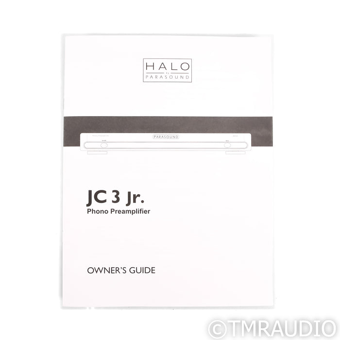 Parasound Halo JC3 Jr. MM / MC Phono Preamplifier