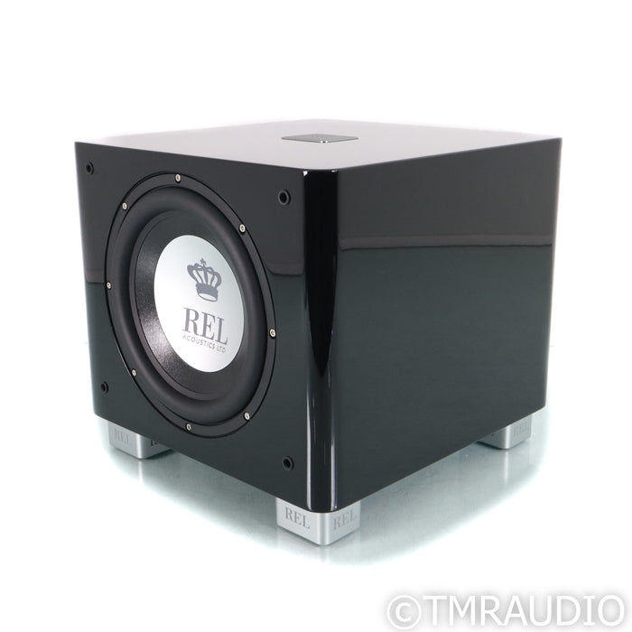 REL T/9x 10" Powered Subwoofer; Piano Black (Open Box)
