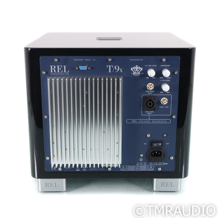 REL T/9x 10" Powered Subwoofer; Piano Black (Open Box)