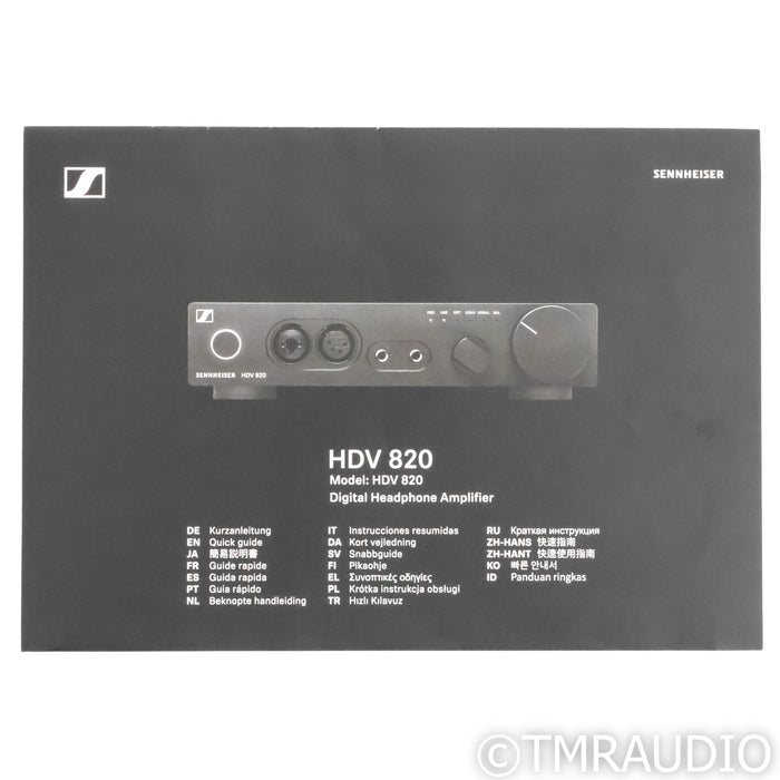 Sennheiser HDV 820 Headphone Amplifier
