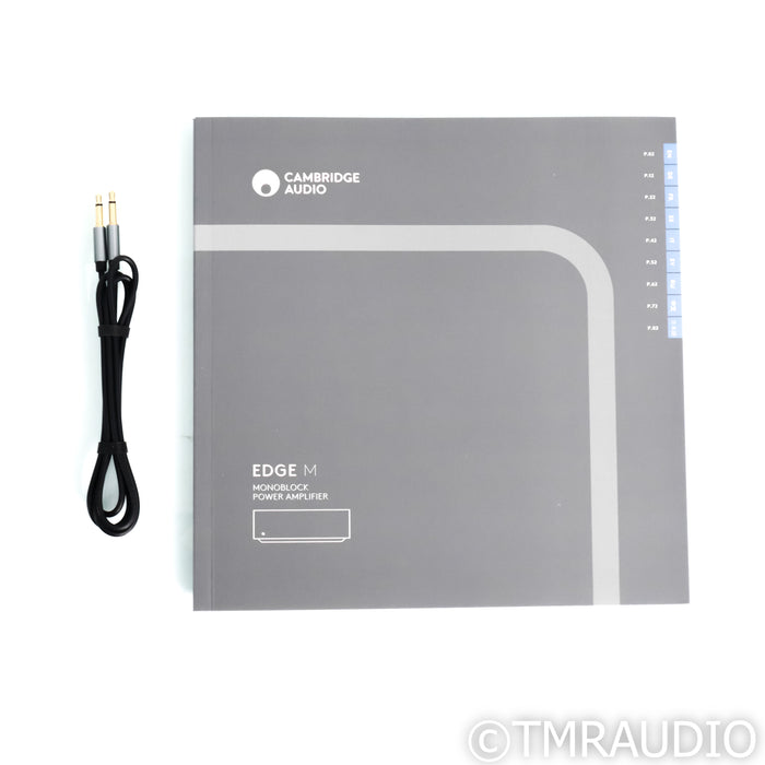 Cambridge Audio Edge M Monoblock Power Amplifiers; Pair (Open Box)
