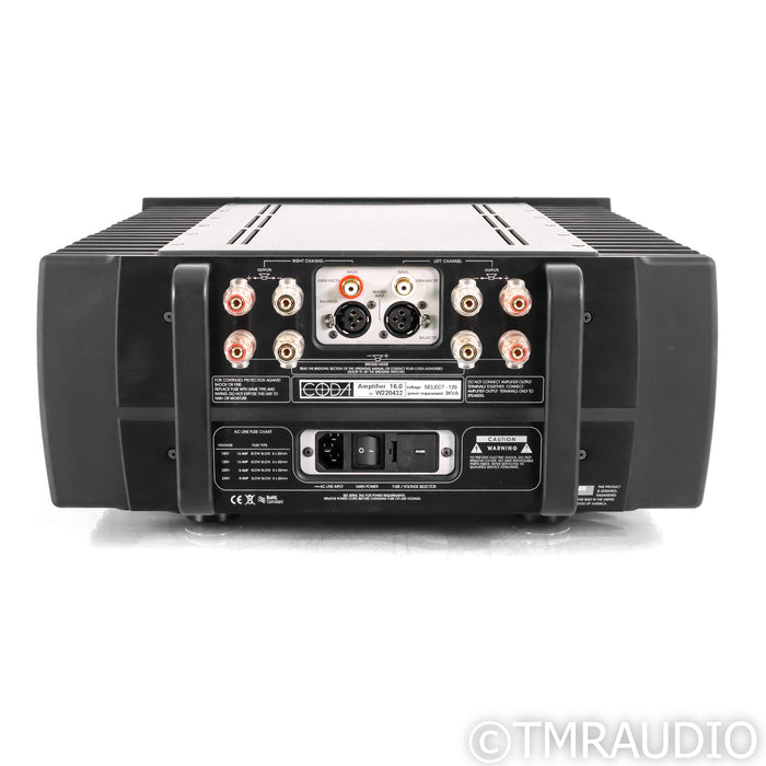 Coda 16.0 Stereo Power Amplifier