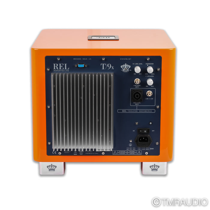 REL T/9x SE 10" Powered Subwoofer; Tangerine (Open Box)