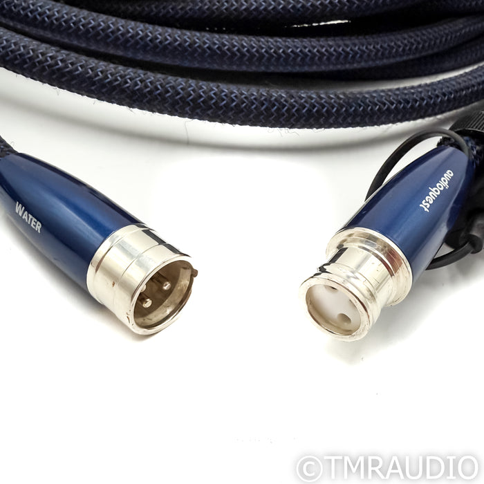 AudioQuest Water XLR Cables; 10m Pair Balanced Interconnects
