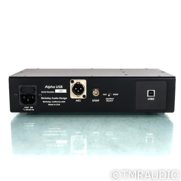 Berkeley Audio Design Alpha USB Interface; D/D Converter