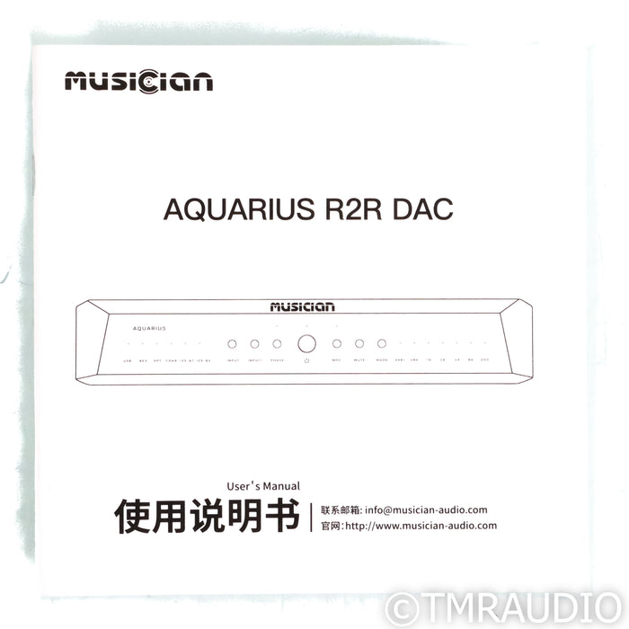 Musician Audio Aquarius DAC; D/A Converter