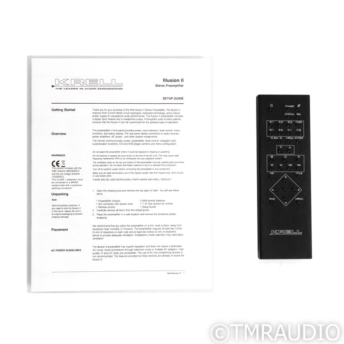 Krell Illusion II Stereo Preamplifier