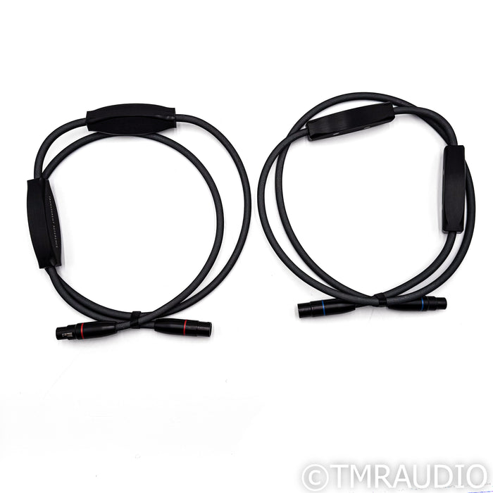 Transparent Audio Reference Gen5 XLR Cables; 1.5m Pair Balanced Interconnects; Lo Z