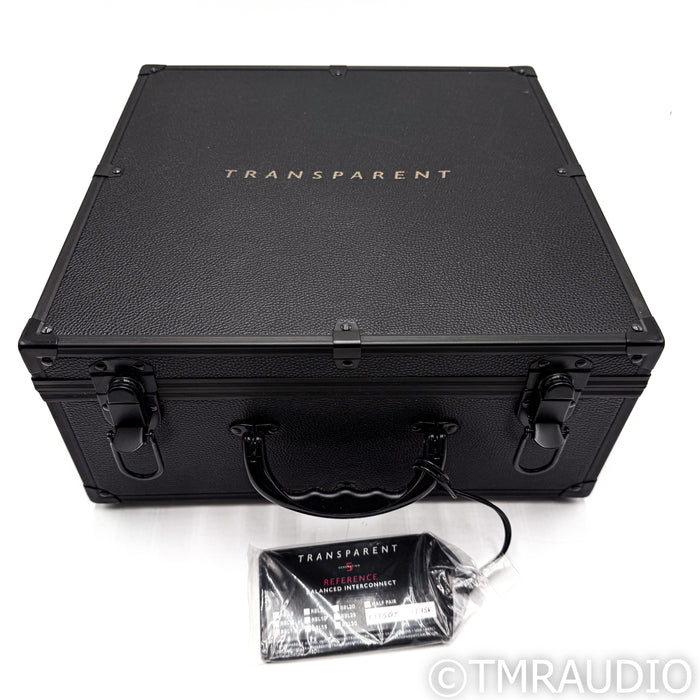 Transparent Audio Reference Gen5 XLR Cables; 1.5m Pair Balanced Interconnects; Lo Z