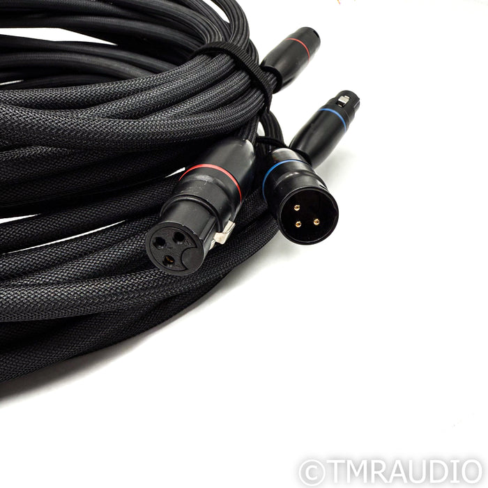 Transparent Reference Gen5 XLR Cables; 25ft Pair Balanced Interconnects; Lo Z