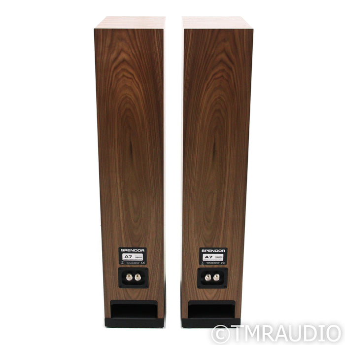 Spendor A7 Floorstanding Speakers; Walnut Pair
