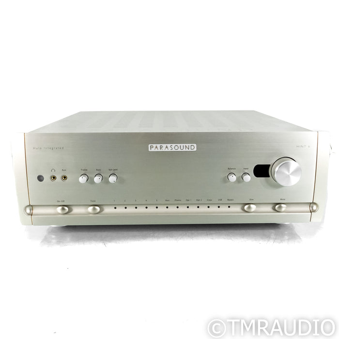 Parasound Halo HINT 6 Stereo Integrated Amplifier; MM / MC Phono