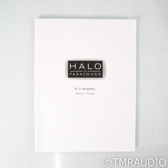 Parasound Halo A 21 Stereo Power Amplifier