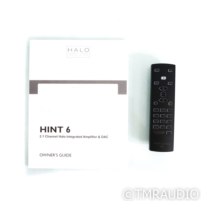 Parasound Halo HINT 6 Stereo Integrated Amplifier; MM / MC Phono