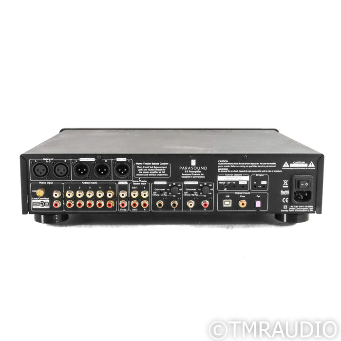 Parasound Halo P5 Stereo Preamplifier; MM / MC Phono