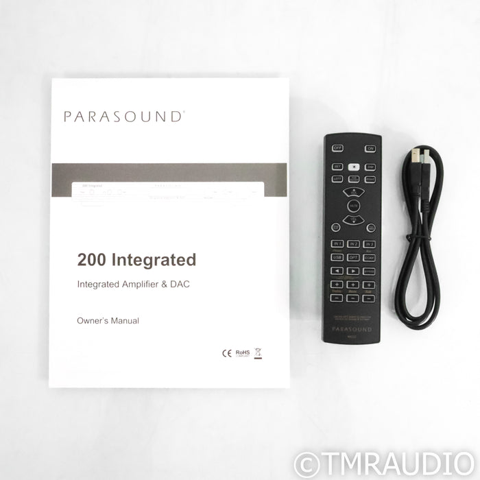 Parasound NewClassic 200 Stereo Integrated Amplifier; MM / MC Phono