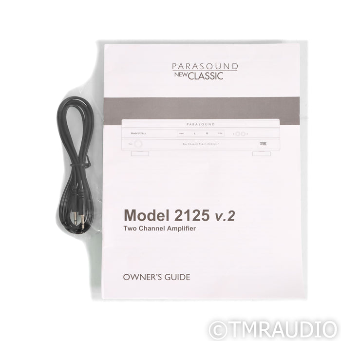 Parasound NewClassic 2125 v.2 Stereo Power Amplifier