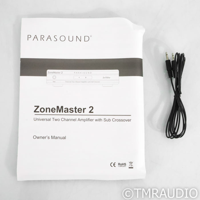 Parasound ZoneMaster 2 Stereo Power Amplifier; ZM2