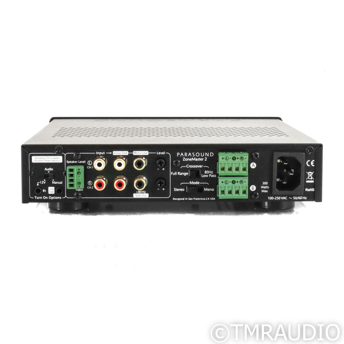 Parasound ZoneMaster 2 Stereo Power Amplifier; ZM2