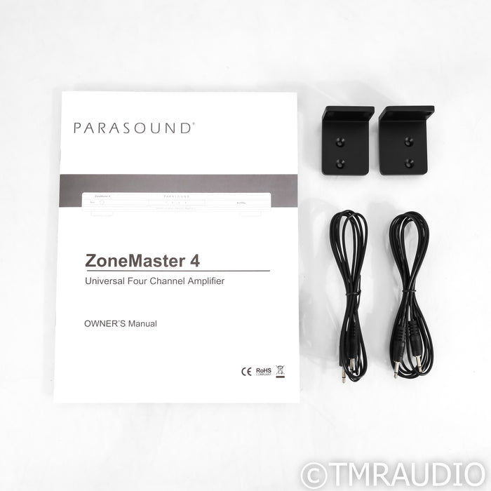 Parasound ZoneMaster 4 Four Channel Power Amplifier; ZM4